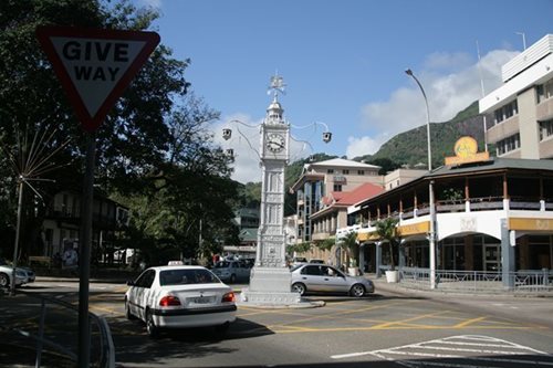 Victoria on the Seychelles