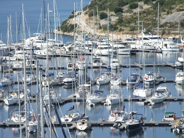 Jeanneau Charter Yachts from Veritas Yachting in the Marina Kremik