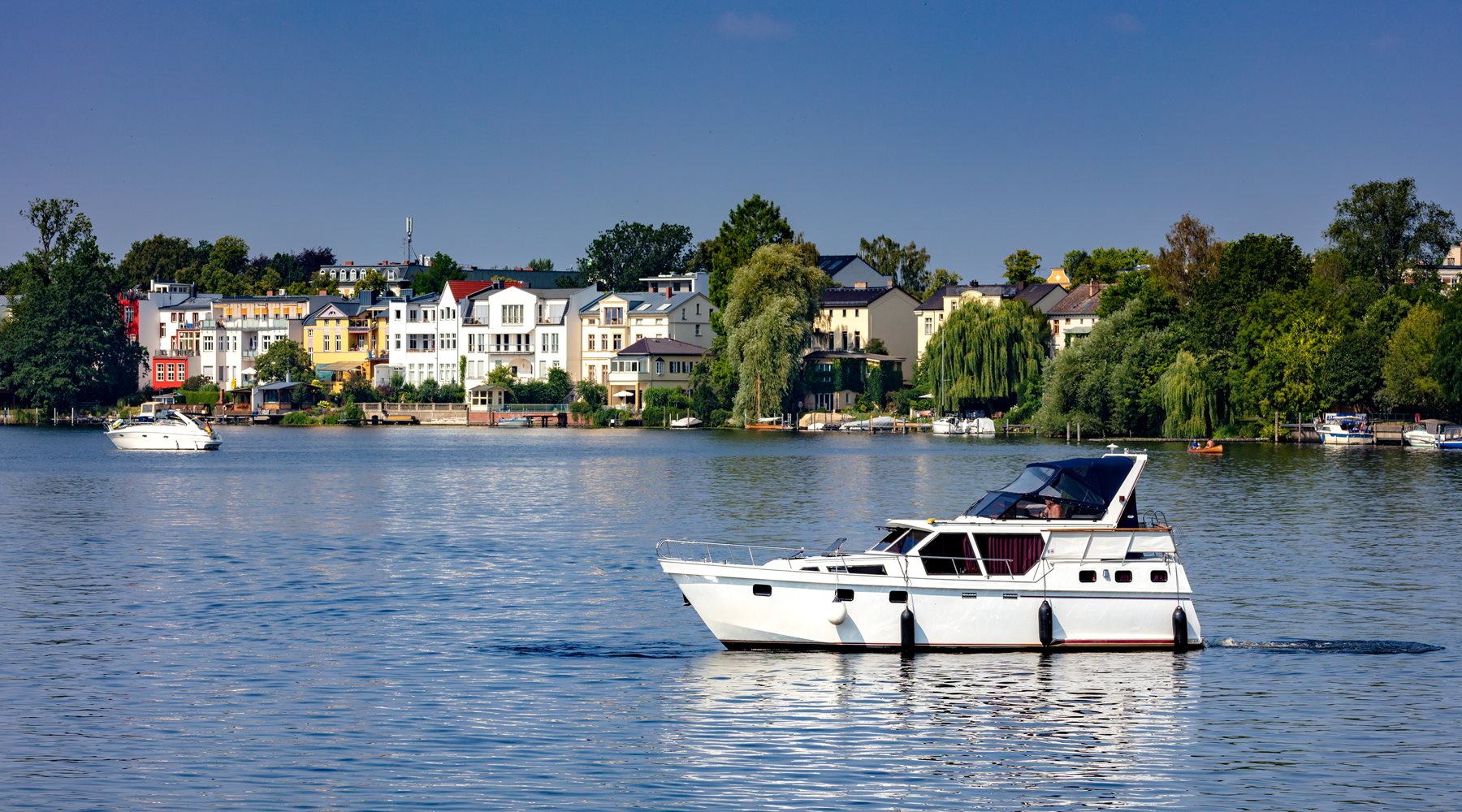 Boating Holidays on the River Havel in Potsdam, Brandenburg