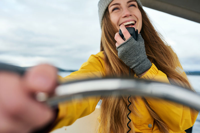 Be a skipper - make your wishes come true Sailing a boat is fun and a great experience