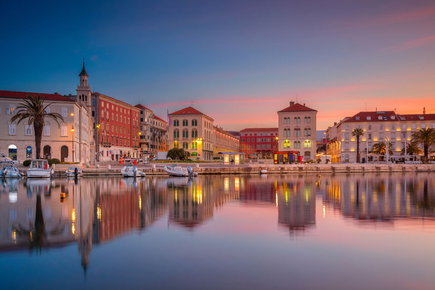 Harbor Promenade of Split