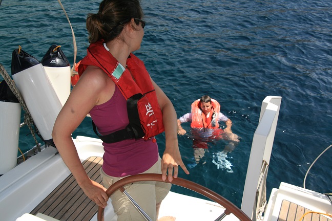 The „Back-Lift“: A man-back-onboard-manoeuvre