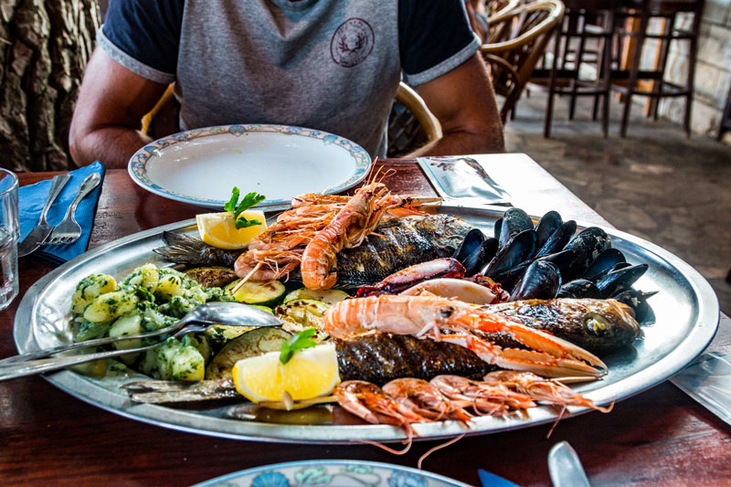 Croatian Seafood Dish